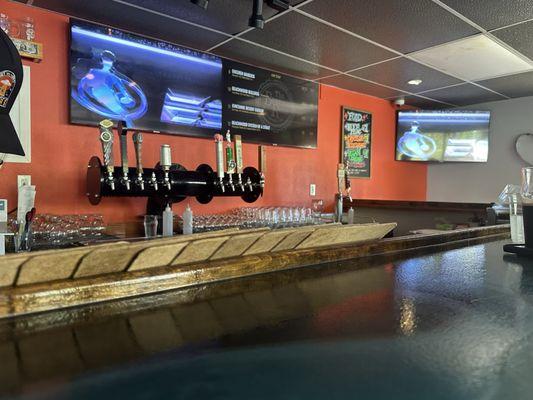 POV - bar seating area