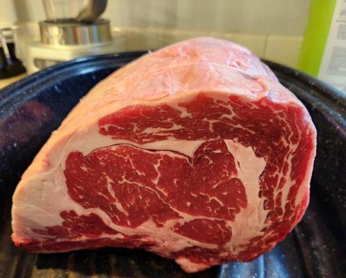 10.5 pound rib roast