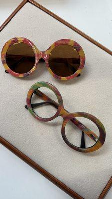 Custom silk scarf embedded frames