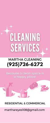 Martha Cleaning