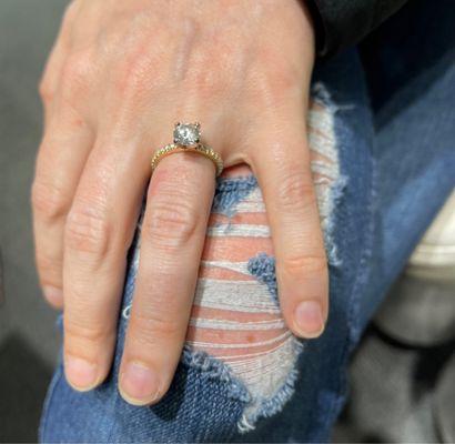 My beautiful engagement ring