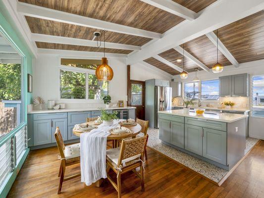 even cleaned the baseboards and windows