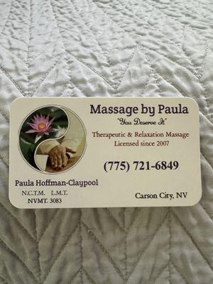 Massage by Paula