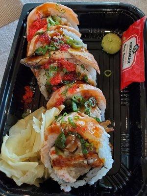 Beautiful specialty roll!
