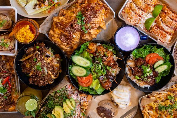 A mix of fresh and flavorful bites from the 626