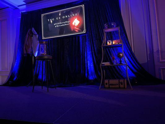 This is the 'magic' stage. You can only take a photo before the event starts