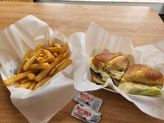 Steak Hoagie w/ Fries