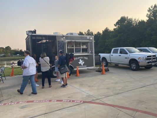 Our trailer @ our new permanent location. Twisted Acre brewery
16103 Grant Road 
Cypress, TX 77429