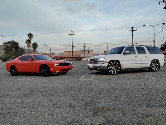 Window Tint Job on a Charger & Suburban..
February 2021