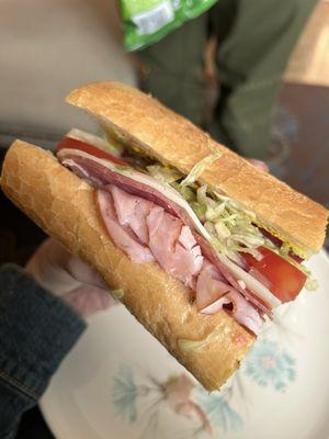 1/2 of a Geraldis sub