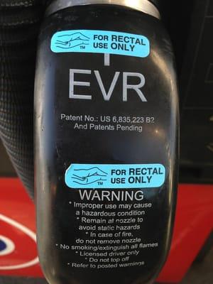 LOL, wtf! Who'd want to stick a gas pump in their ass!