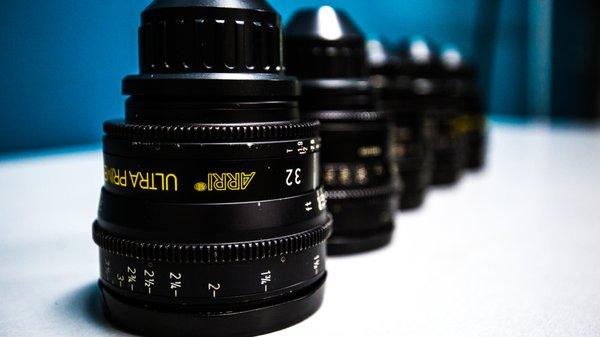 We use pro grade lenses like those used on feature films