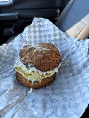 Bisques & gravy, sausage egg & cheese