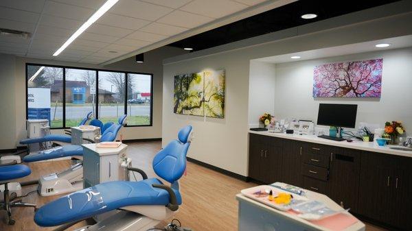 Our orthodontics bay, come see us for our special offers on orthodontic treatment for the whole family.