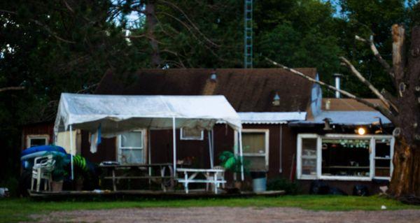 The bar at the Buckwheat Resort