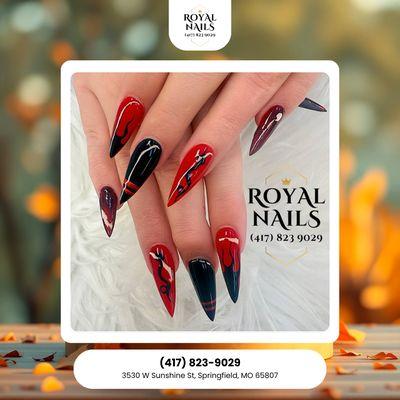 Before November ends, make sure you've treated yourself to amazing nail art! Our salon is the perfect place to relax and feel pampered.
