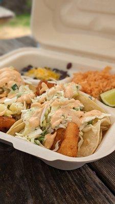 Shrimp tacos