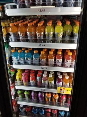 Gatorade style beverages - on the road beve