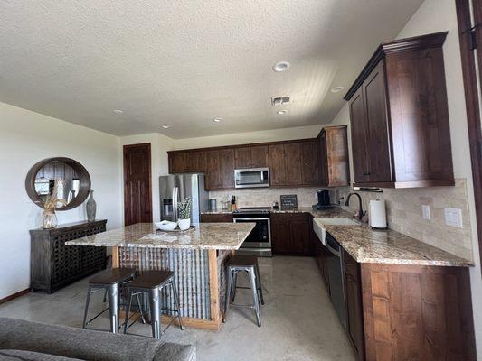 Kitchen of Uban Cowboy Suite