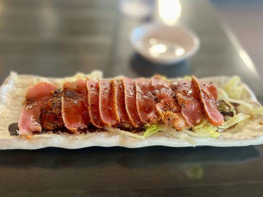 Tuna appetizer. So damn good.