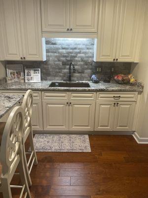 Still in love with my kitchen 5years later . highly recommend the kitchen center.