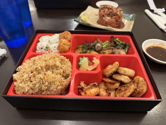Lunch bento box - so much food!