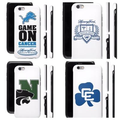 Let The Pod Drop repair Co. of Novi design your school or company protective case... Great for fundraising !!!