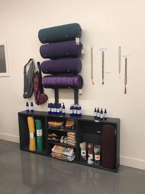 Items for sale in lobby