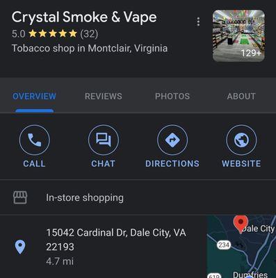 Crystal Smoke & Vape