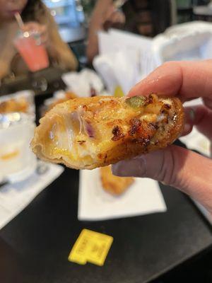 Salmon egg roll