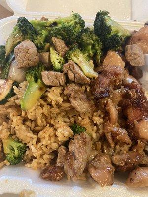 Hibachi Steak & Chicken