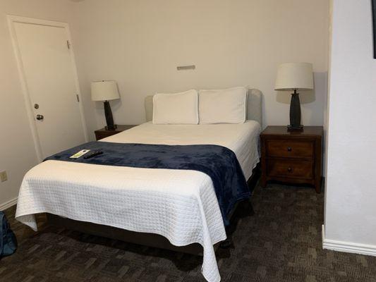 Bed was comfortable and clean