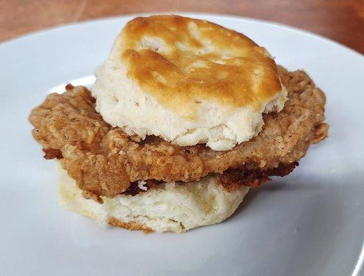 Famous Pork Tenderloin Biscuit!
