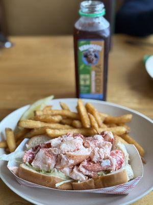 Lobster Roll from Anthony's Seafood.