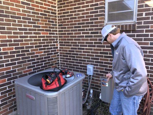 Need HVAC system maintenance? call us today to have one of our certified technicians help!