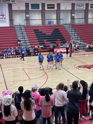 MPA Volleyball in the house!