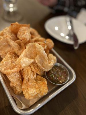 Chicharron appetizer