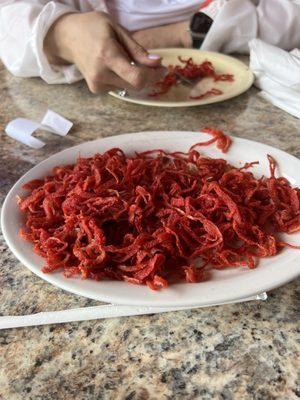 Texas Reds....best fried onions ever