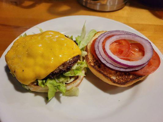 Happy hour burger