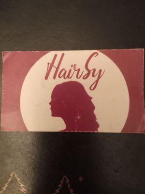 The stylist at HairySy salon on California Street in San Francisco card that did a horrible job on my full sew-in hair weave three times.