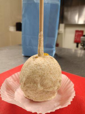 Hand dipped apple pie caramel apple