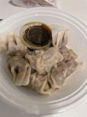 Steamed dumplings