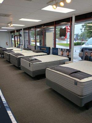 We Also Carry Top Brands Serta, Sealy, Scott Living, Restonic And Sherwood With Wide Range Of Firmnesses And Quality Levels.