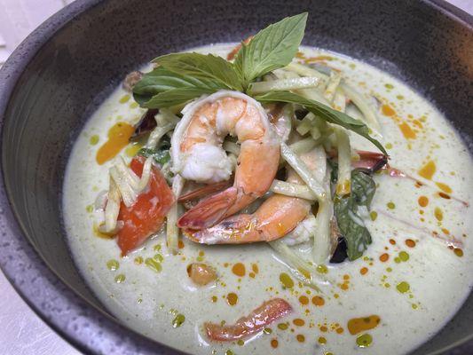 Green Curry With Shrimp