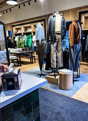 Coffee shop + J Crew view