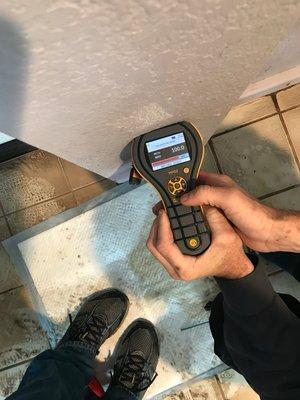 Water Damage Restoration survey in Hawaii Kai Honolulu