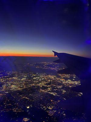 Queens Early Morning Dawn - JetBlue (Oct 2023)
