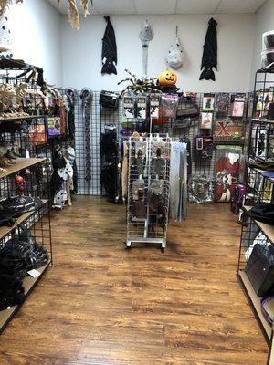 A variety of Unique and One of a kind costumes