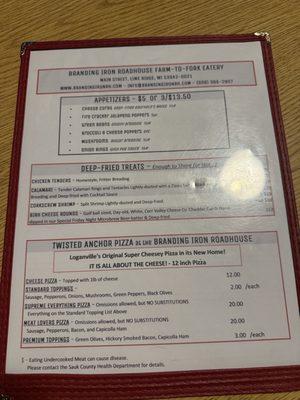 Branding Iron Roadhouse