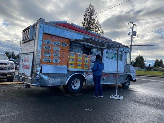 Food truck and menu